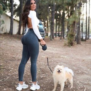 COPY - FITJEANS size Medium in GREY